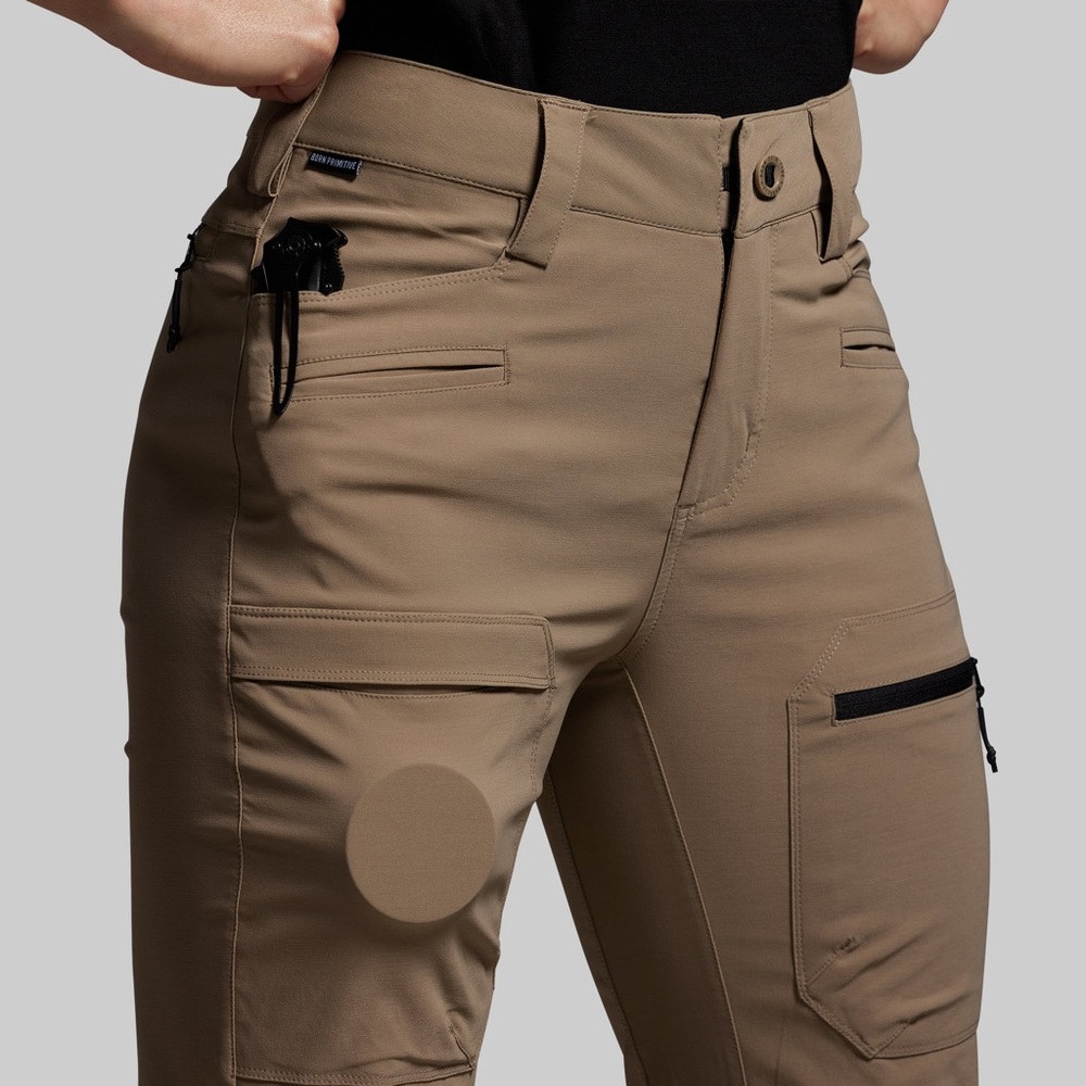 Born Primitive Women’s Terrain Pants in Desert Tan Size 4 Long - Picture 3 of 10